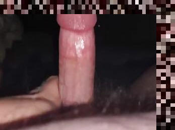 Jerking off to a massive pop