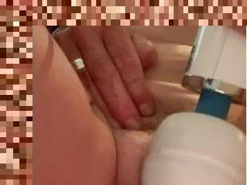 Indigenous domme makes cunt cream to tease