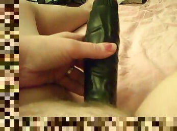 I love to play with my dildos