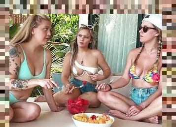 tetas-grandes, al-aire-libre, amateur, babes, lesbiana, madurita-caliente, rubia, bikini, realidad