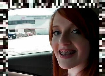 Braces Babe Blowjobs 1 - Street Blowjob