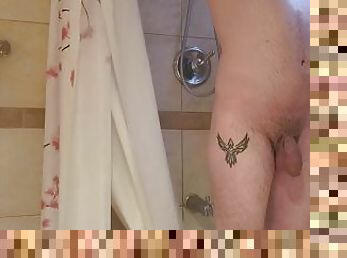 baignade, papa, masturbation, amateur, gay, sale, italien, douche, solo