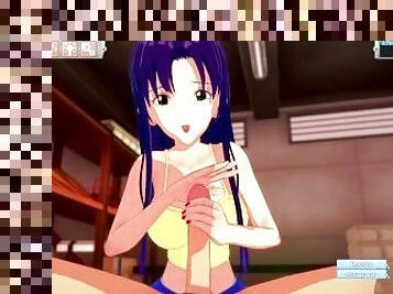 Misato Katsuragi take care for you (Koikatsu Party)