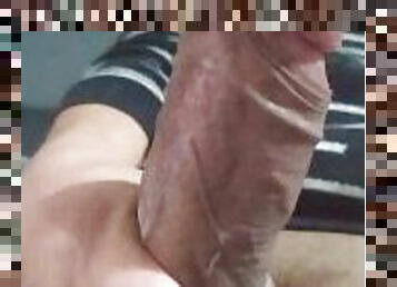 gigantisk, masturbation, amatör, cumshot, gigantisk-kuk, latinska, sprut, ensam, kuk