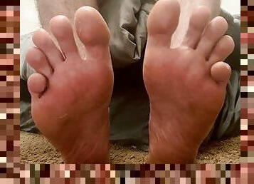 Worship my Pink Soles Baby [FootjobTease]