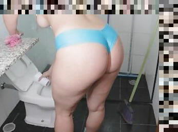 culo, bañando, tetas-grandes, sirvienta, amateur, latino, fantasía, tetas, culazo, a-solas