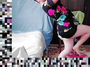 Milf Flowerfull Dress Hot Blonde BBW Big Ass Housewife Yummy Sexy Legs Hot Girly Booty Ladyboy Amate