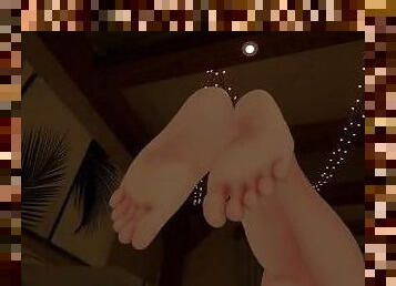 Girl humiliates you with her feet after catching you stalking ~ [POV Preview]