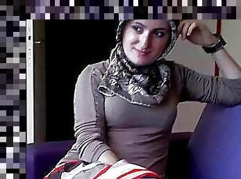 Turkish, arabic and asian hijab photo mix sexy girls