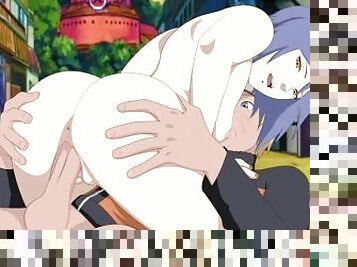 NARUTO INSIDE KONAN COWGIRL (HENTAI)