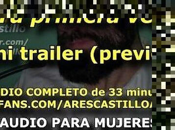 TRAILER - Tu primera vez conmigo - Preview - Audio para MUJERES - Voz de hombre - España ASMR