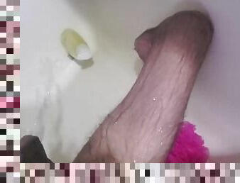 Quick shot of me in the shower without my leg