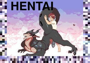 monstro, mãe, compilação, anime, hentai