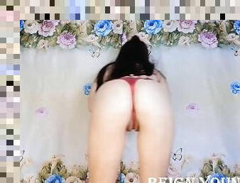 asiático, orgasmo, amateur, lesbiana, adolescente, japonés, corrida-interna, bragas, bikini, adolescente-asiático