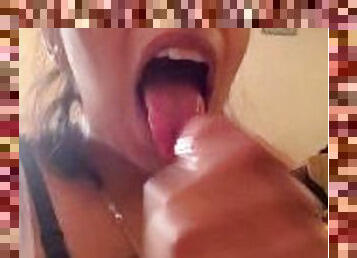 Brazil Babysitter SPIT AND SWALLOW