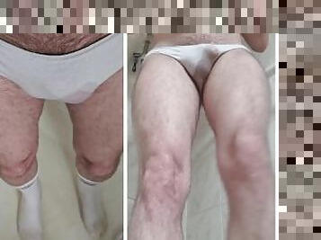 papá, meando, amateur, gay, pies, sucio, bragas, europeo, euro, a-solas