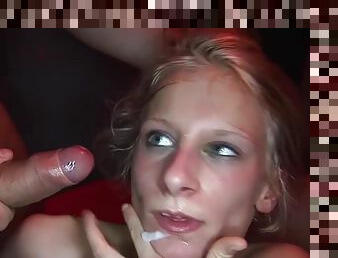 cute german teens first extreme anal fuck orgy