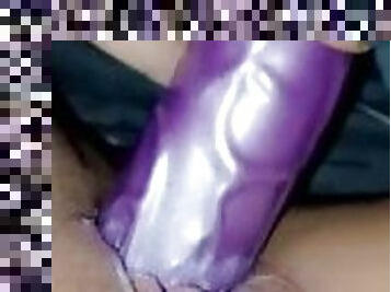 Fat purple dildo ????