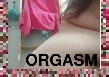 masturbation, orgasme, amateur, ejaculation-sur-le-corps, latina, branlette, vagin, solo