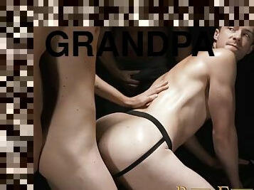 BoyForSale - Muscular Grandpa Shows Bottom How To Top Slave