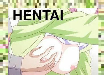 Shy Hentai teen with big boobs porn video