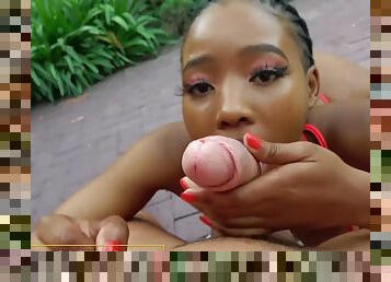 African babe Candice amateur porn video