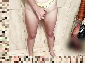 mandi, clitoris-bagian-atas-vagina-paling-sensitif, mastubasi, kencing, celana-dalam-wanita, mandi-shower, seorang-diri, basah