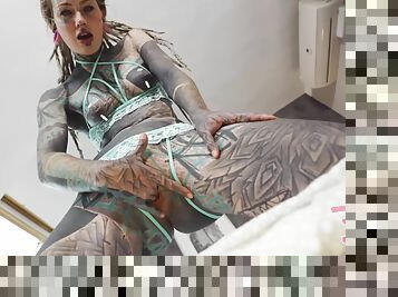 Tattoo Girl Anuskatzz Get Fucked Balls Deep In Her Ass