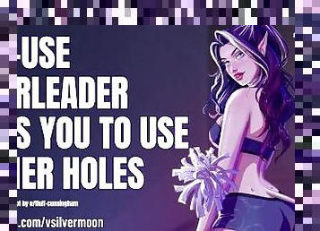 Free-Use Cheerleader Needs You to Use ALL Her Holes [Audio Porn] [MVP Trophy] [Submissive Slut]