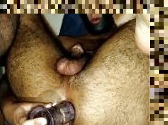 poilue, masturbation, orgasme, amateur, anal, ejaculation-sur-le-corps, jouet, gay, pieds, ejaculation