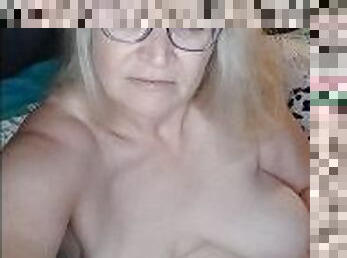 storatuttar, masturbation, orgasm, amatör, mogen, gamling, milf, sprut, naturlig, tuttar