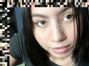 amatir, blowjob-seks-dengan-mengisap-penis, cumshot-keluarnya-sperma, buatan-rumah, latina, sudut-pandang, berhubungan-dengan-wajah, sperma, manis