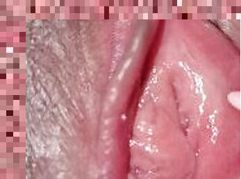 Wife's Pink Pussy Closeup