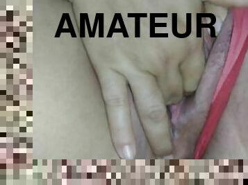 cur, masturbare-masturbation, orgasm, amatori, milf, bbw, frumoasa, vagin