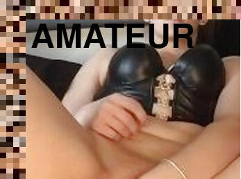 masturbation, amatör, anal, ensam