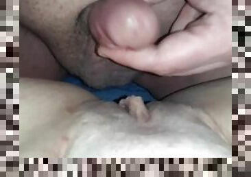 #109 FUCKING FRESHLY SHAVE PUSSY WITH MY TINY PENIS