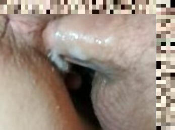 cul, levrette, chatte-pussy, amateur, ejaculation-sur-le-corps, énorme-bite, milf, maman, ejaculation-interne, couple