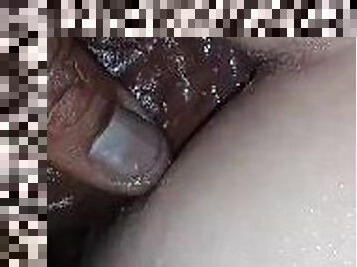 Interracial:my bbc whore takes thick bbc in her ass
