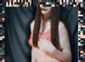 asia, mastubasi, amatir, jepang, handjob-seks-dengan-tangan-wanita-pada-penis-laki-laki, waria, pakaian-dalam-wanita, webcam, halloween, menggoda