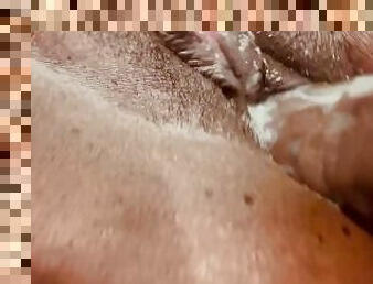 masturbación, mayor, amateur, negra-ebony, madurita-caliente, juguete, casero, mamá, corrida-interna, negra