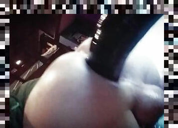 Sexy Ass Femboy Tiffany Ciskiss Butt Fucking On Xl Colossus Dildo