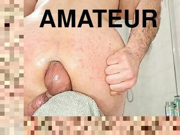 énorme, amateur, anal, ejaculation-sur-le-corps, énorme-bite, allemand, bite