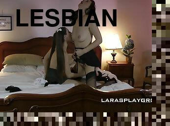 Lara Latex And Leyla Morgan - Fucks In Her Sexy School Outfit