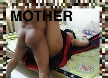 Pakistani sexy mother-in-law is very Hot then son-in-law helps her and Give Somthing inside Pussy