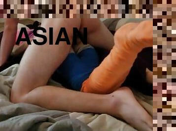 asiatisk, masturbation, hardcore, bdsm, trekant, bunden, man, knullande, fetisch, bondage