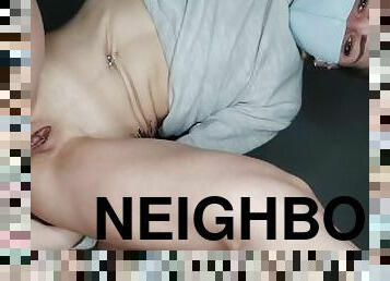 Hot anal sex close-up with a neighbor