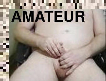 masturbation, amatör, cumshot, gay, knubbig, sprut, ensam