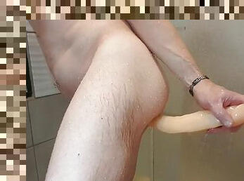 bañando, amateur, anal, juguete, hardcore, gay, francés, doble, consolador, ducha