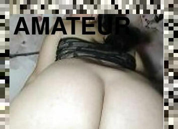 culo, amateur, a-solas, morena