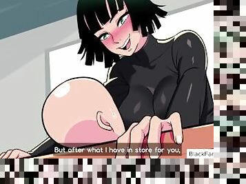 Saitama fucks and creampie to Fubuki's pussy 2d animation